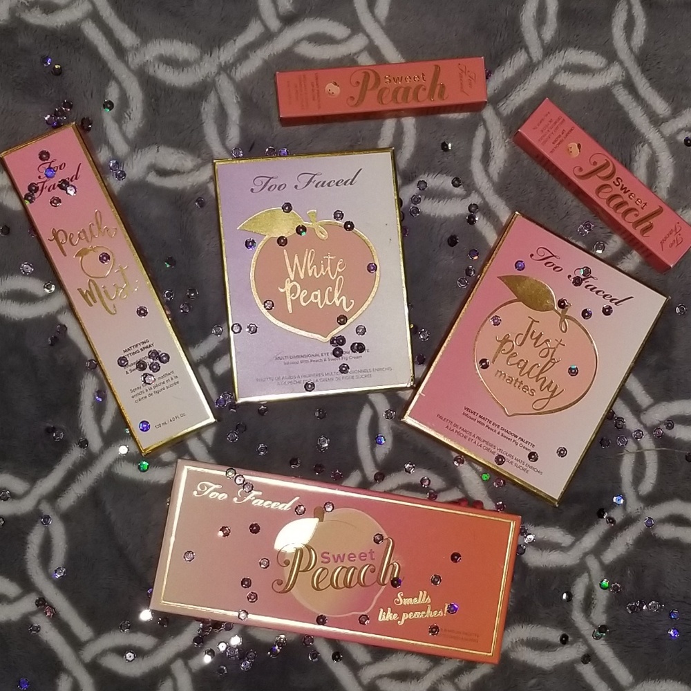 Too Faced Peach Mattes Sweet White Lip Shadow
